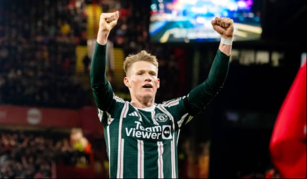 Scott McTominay, jugador de Manchester United. (Foto: Getty Images)