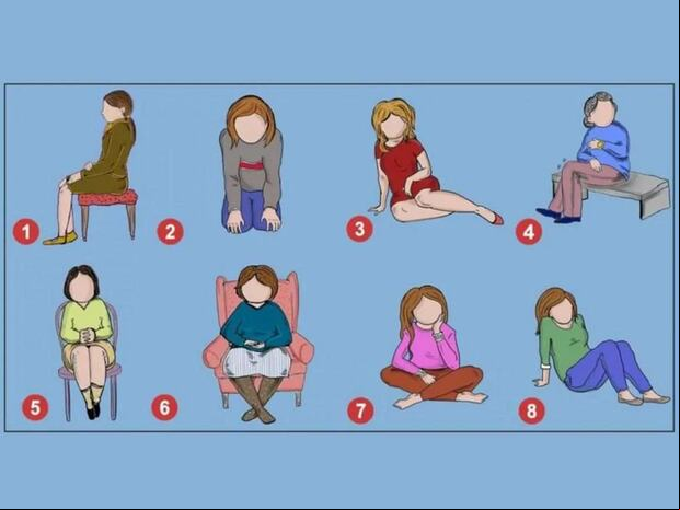 TEST VISUAL | Te invito a observar la imagen y elegir la postura que más se asemeje a la tuya. Tu elección te sorprenderá con lo que dice sobre tu forma de ser y tu manera de relacionarte con el mundo. (estilosdevidas)
