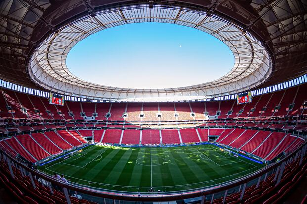 Arena BRB Mané Garrincha tiene capacidad para 72 mil espectadores aproximadamente. (Foto: Agencias).