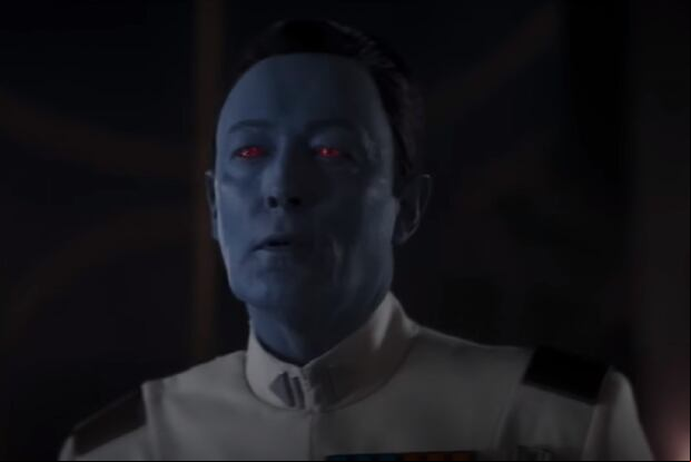 Lady Morgan Elsbeth cree que el Gran Almirante Thrawn está en Peridea en la serie "Star Wars: Ahsoka" (Foto: Disney Plus)