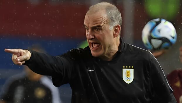 Marcelo Bielsa registra 17 partido al mando de la Selección de Uruguay. (Foto: Getty Images)