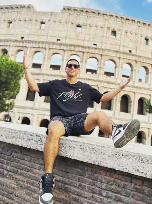 Briadam Herrera de paseo en Italia (Foto: Briadam Herrera/Instagram)