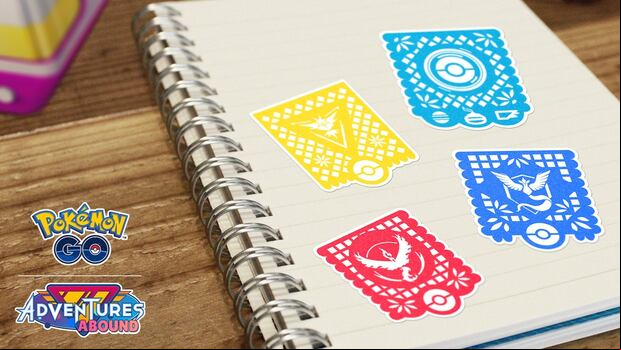 Pegatinas de regalo para Pokémon Go! (Niantic)