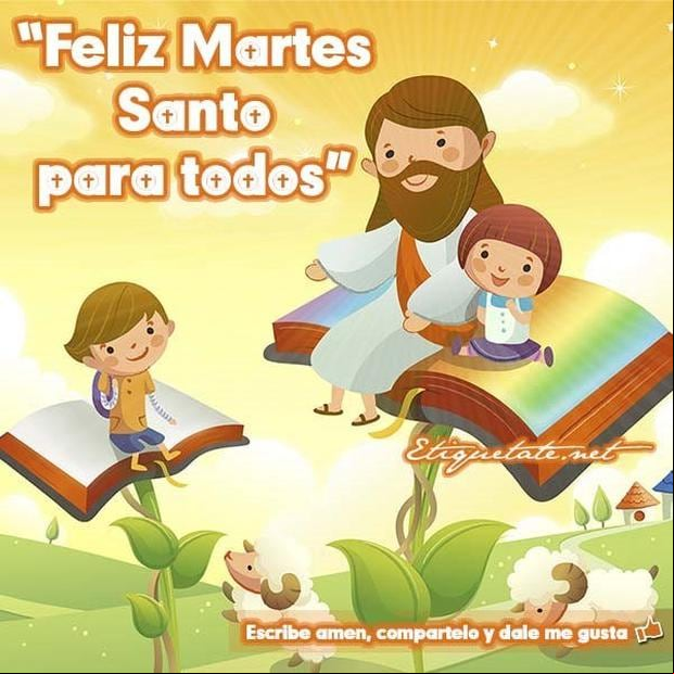 Frases y mensajes de buenos días para compartir este Martes Santo en redes sociales (Foto: Internet).
