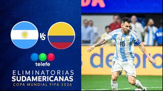 Telefe transmitió el 2-1 del Argentina vs. Colombia de las Eliminatorias 2026
