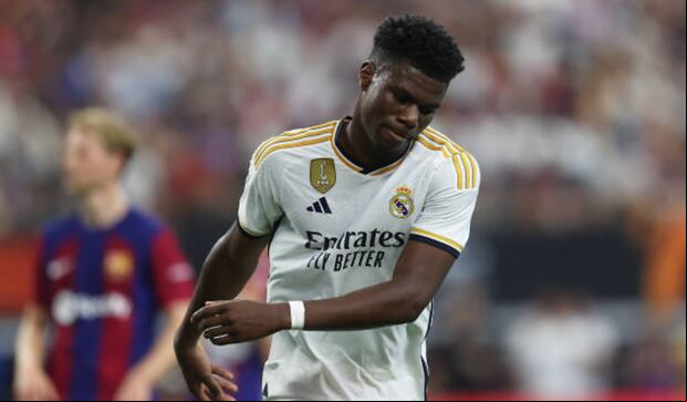 Aurélien Tchouaméni no jugaría hasta el mes de diciembre del 2023. (Foto: Getty Images)
