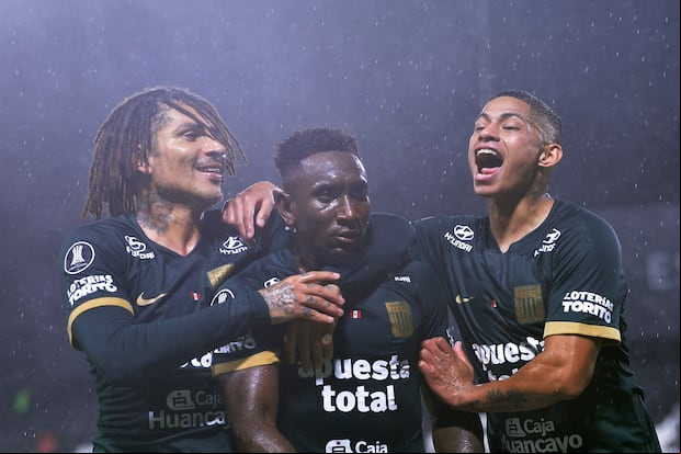 Libertad vs. Alianza Lima por fecha 6 del Grupo D de la Copa libertadores en La Huerta. (Foto: AFP)