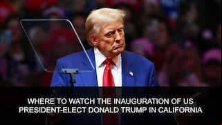 Where to watch Donald Trump’s presidential inauguration in California?