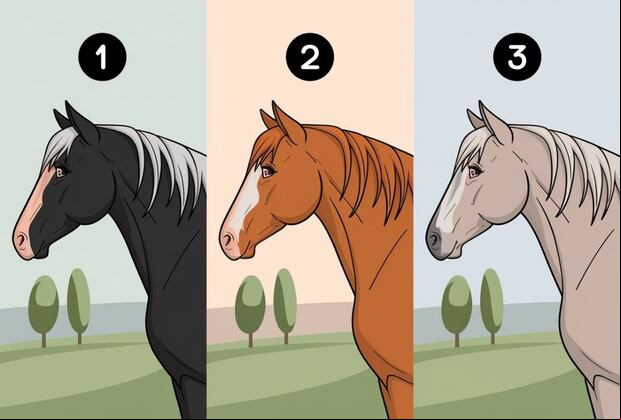 Choose one of the horses in this image to discover how far you will go in life (Design: Depor).