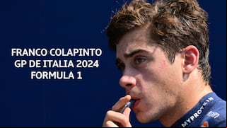 Franco Colapinto en la Fórmula 1 - GP de Italia 2024: terminó en el 13° puesto en Monza