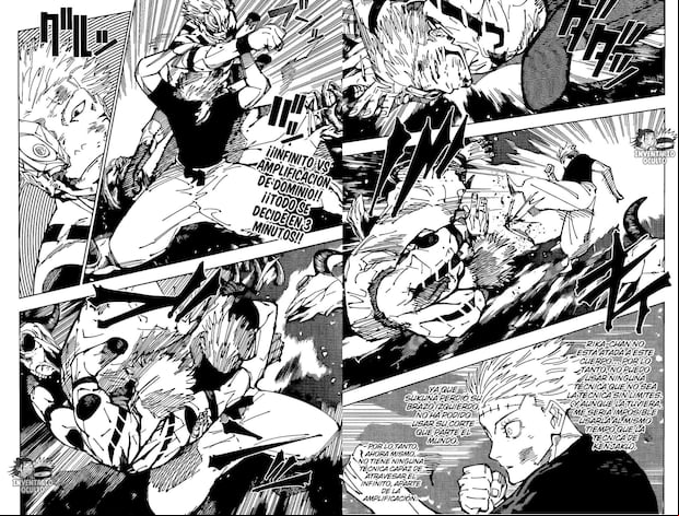 Jujutsu Kaisen, manga 262 - parte 2 (Foto: Inventario Oculto)
