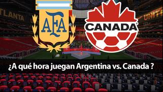 ¿A qué hora se jugó el partido Argentina vs. Canadá por Copa América 2024?