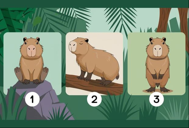 Elige uno de los capibaras en la imagen para conocer qué tipo de personalidad tienes (Diseño: Depor).