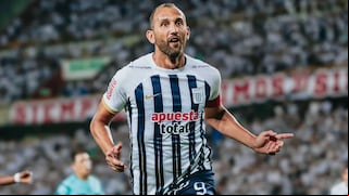 Hernán Barcos, el habitual goleador del torneo doméstico con el pendiente de la Libertadores