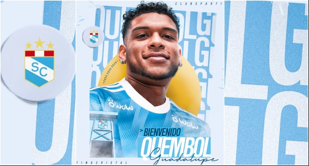Quembol Guadalupe es el primer fichaje de Sporting Cristal (Foto: prensa SC)