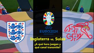 A qué hora juegan y qué canal transmite el Inglaterra vs. Suiza por cuartos de final de Eurocopa 2024