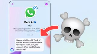 Guía de Meta AI en WhatsApp para que responda a las “preguntas prohibidas”