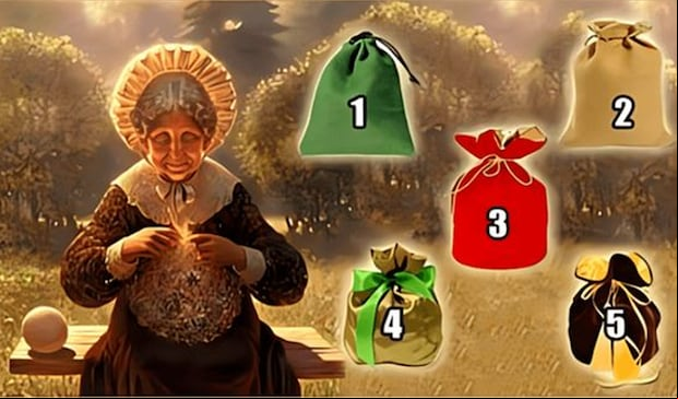 TEST DE PERSONALIDAD | Elige el bolso que más te llame la atención y descubre qué mensaje te trae la anciana sabia sobre el regalo que te espera.