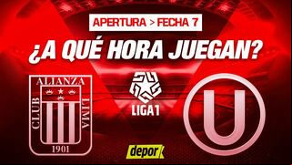 ¿A qué hora juegan Alianza Lima vs. Universitario por la Liga 1?