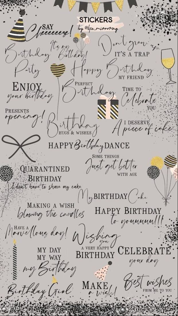 Share one of these 50 free cards to wish a Happy Birthday to that special someone and send it via WhatsApp, Instagram, Facebook or TikTok. (Photo: Pinterest)