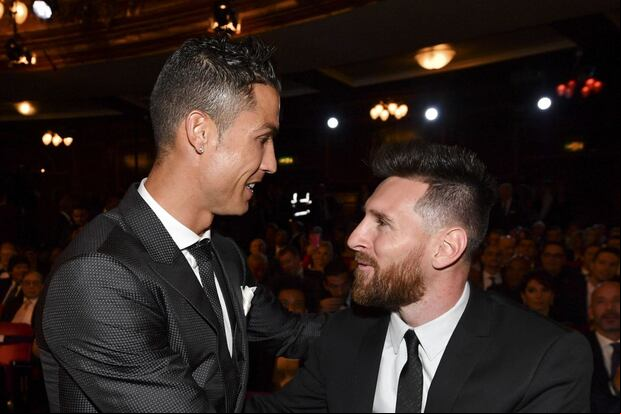 Cristiano Ronaldo y Messi son los jugadores que más veces han ganado la Bota de Oro. (Foto: AFP).