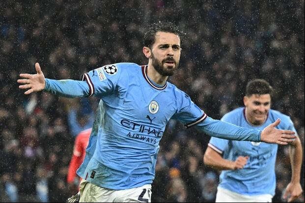 Bernardo Silva se lesionó ante Estrella Roja. (Foto: AFP)