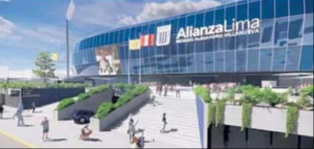 El nuevo estadio de Matute para el 2025. (Diseño: Depor)