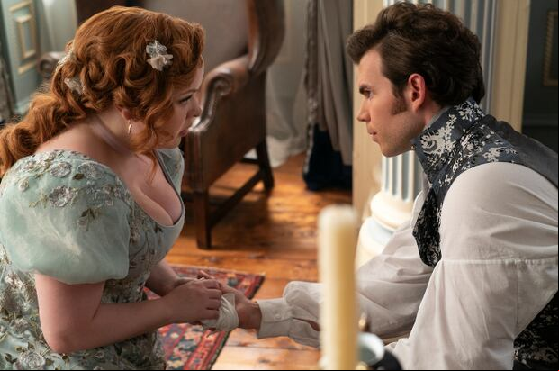 En la tercera temporada de la serie "Bridgerton", Colin y Penélope asumen el protagonismo (Foto: Netflix)