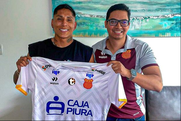 Raúl Ruidíaz ya está en Piura para jugar con Grau.