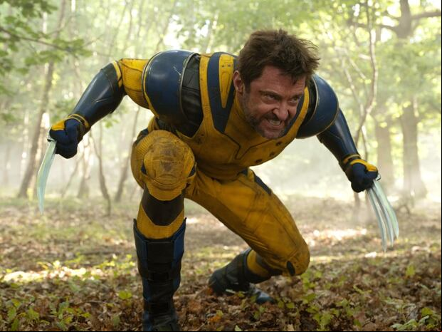 Logan con el traje amarillo en una escena de la película “Deadpool & Wolverine” (Foto: Marvel)