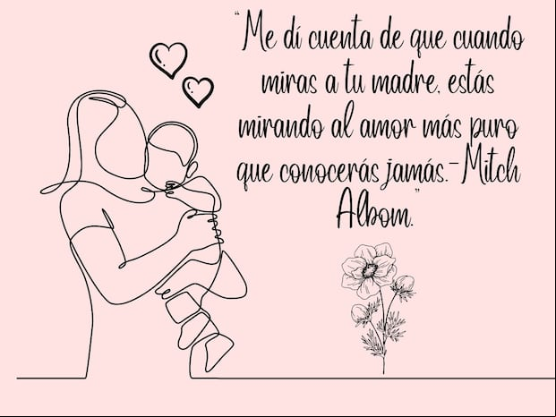 Comparte esta frase bonita a esa persona especial por el Día de la Madre y celebra este día una forma divertida y original. (Foto: Composición Audiencias/Canva)