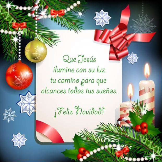 Las mejores imágenes para dedicar este 25 diciembre en Navidad. (Foto: Difusión).