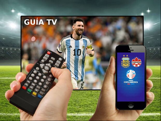 Lista de canales de TV para seguir el partido Argentina vs. Canadá este jueves 20 de junio tras la ceremonia de inauguración de la Copa América 2024. (Foto: AFP)