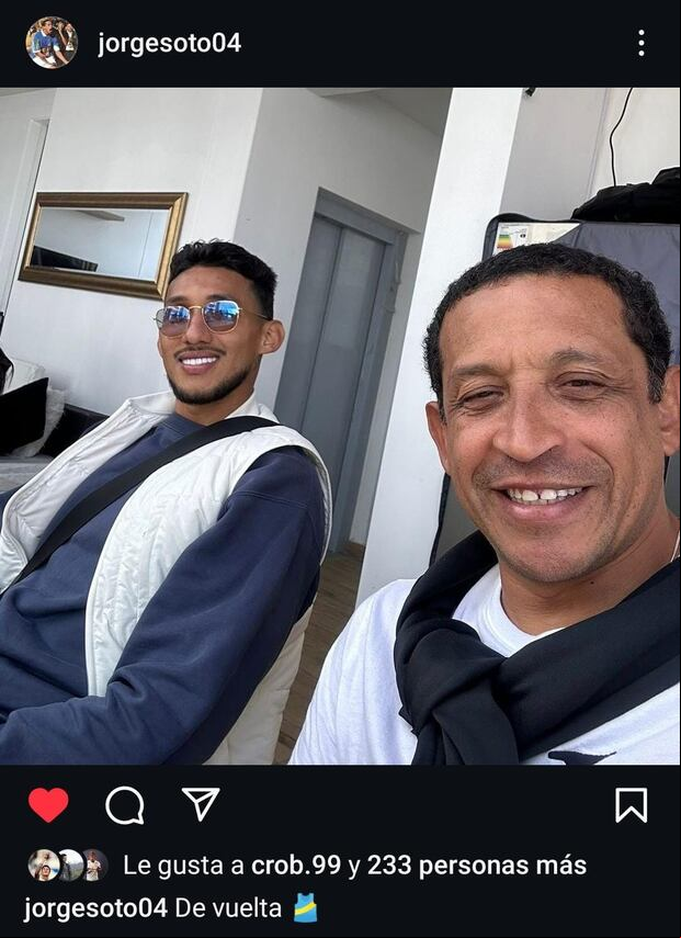 José Soto anunció regreso de Christofer Gonzáles a Sporting Cristal. (Foto: X).