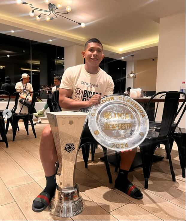 Edison Flores ganó el título nacional en 2023 y en 2024 con Universitario. (Foto: edisonflores1020)