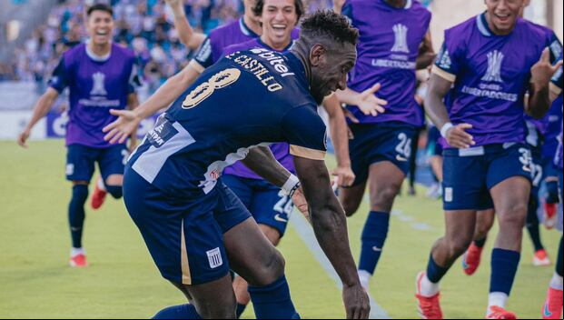 Eryc Castillo fue el autor del segundo gol de Alianza Lima sobre Deportes Iquique. (Foto: Alianza Lima)