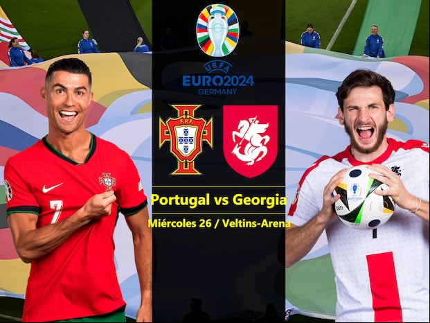 Con Cristiano Ronaldo, Portugal busca un nuevo triunfo ante Georgia, por la tercera jornada del grupo F. Sigue aquí EN VIVO y EN DIRECTO el partido.| Foto: UEFA/Composición Mix