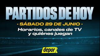 Partidos de fútbol del sábado 29 de junio: canales de TV, horarios y quiénes juegan
