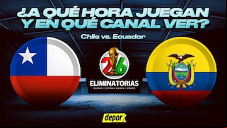 Canales para ver Chile vs. Ecuador y horarios por Eliminatorias 2026