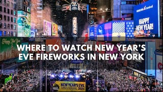▷ Where to watch the New Year’s Eve Fireworks from New York tonight?