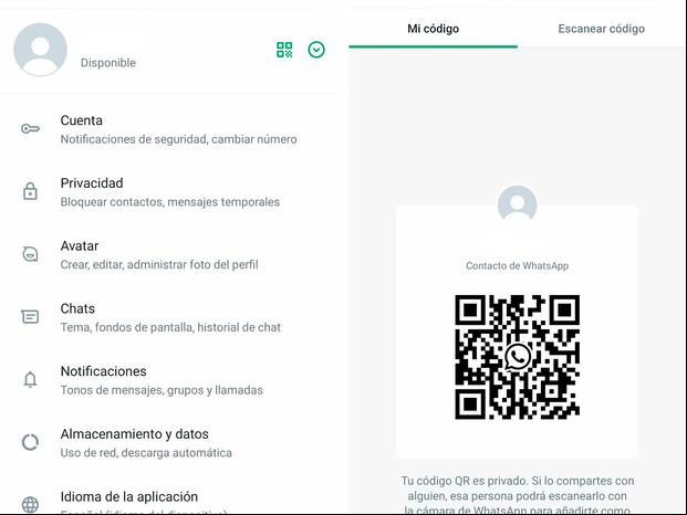 WHATSAPP | Te recomiendo que no compartas tu código QR con cualquier persona externa a WhatsApp. (Foto: MAG - Rommel Yupanqui)