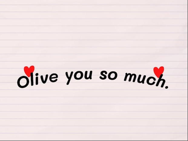 Olive you so much (Photo: Canva | Gestión Mix)