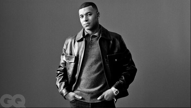 Mbappé dio una reveladora entrevista a la revista GQ.
