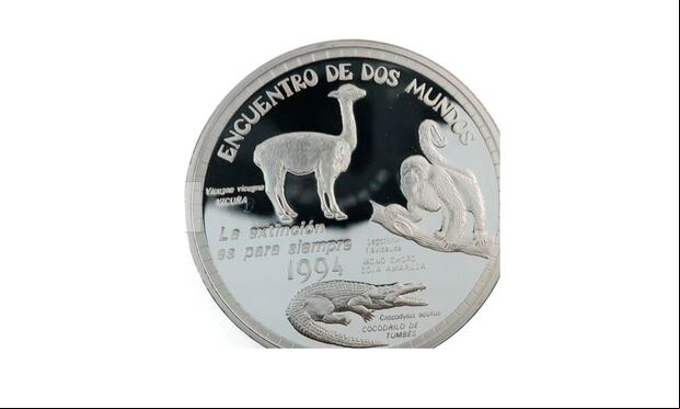 Así luce la moneda de 1994. (Foto: Ebay)