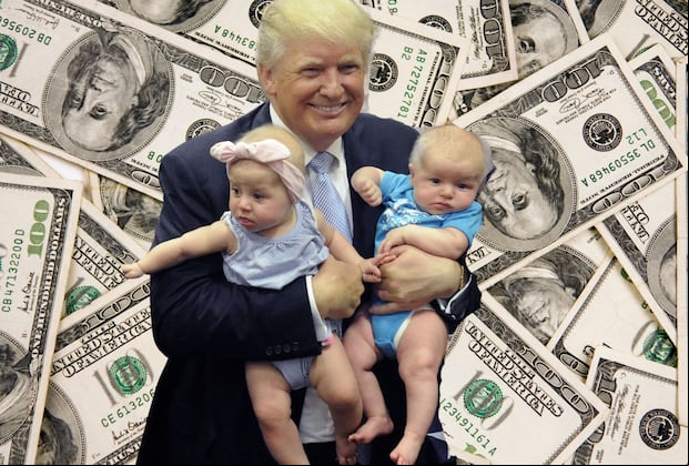 La propuesta del bono por bebé en Estados Unidos refleja un intento por revertir el envejecimiento poblacional y estimular la natalidad mediante incentivos financiero (Foto:Canva/AFP/ Freepik)