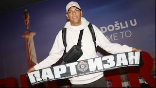 Joao Grimaldo: debut en Partizán, la confianza del DT y su ilusión con la Europa League