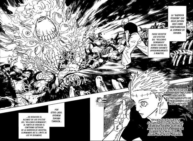 Jujutsu Kaisen spoiler 262 (Foto: nventario_JJKL)