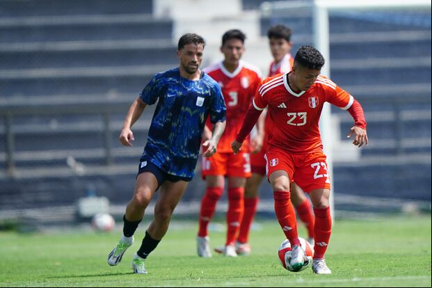 La selección peruana Sub 23 venció por 1-0 a Alianza Lima en un reciente amistoso. (FPF)