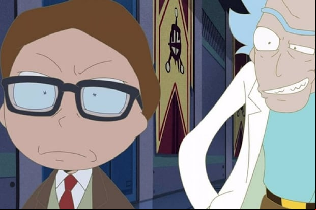 Joe Daniels le da voz a Rick y Gabriel Regojo le da voz a Morty en la serie animada "Rick and Morty: The Anime" (Foto: Adult Swim/ Max)