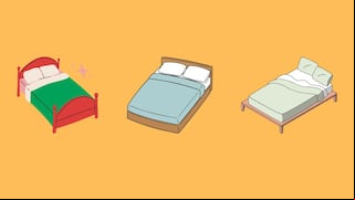 Elige una de las camas en esta imagen para descubrir cómo será tu vida en el futuro